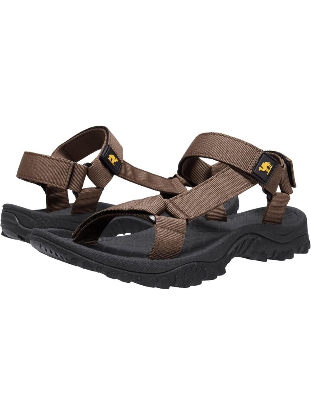 〽️Men's Brown Comfortable Hiking Athletic Sport Sandals Outdoor Beach Shoes